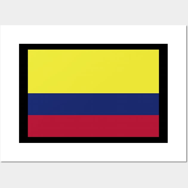 Colombia flag Wall Art by Designzz